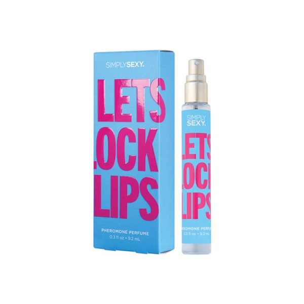 Simply Sexy Let s Lock Lips Pheromone Perfume 0.3oz For Sale