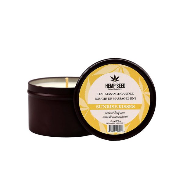 Earthly Body Hemp Seed 3-in-1 Massage Candle Cheap - Image 2